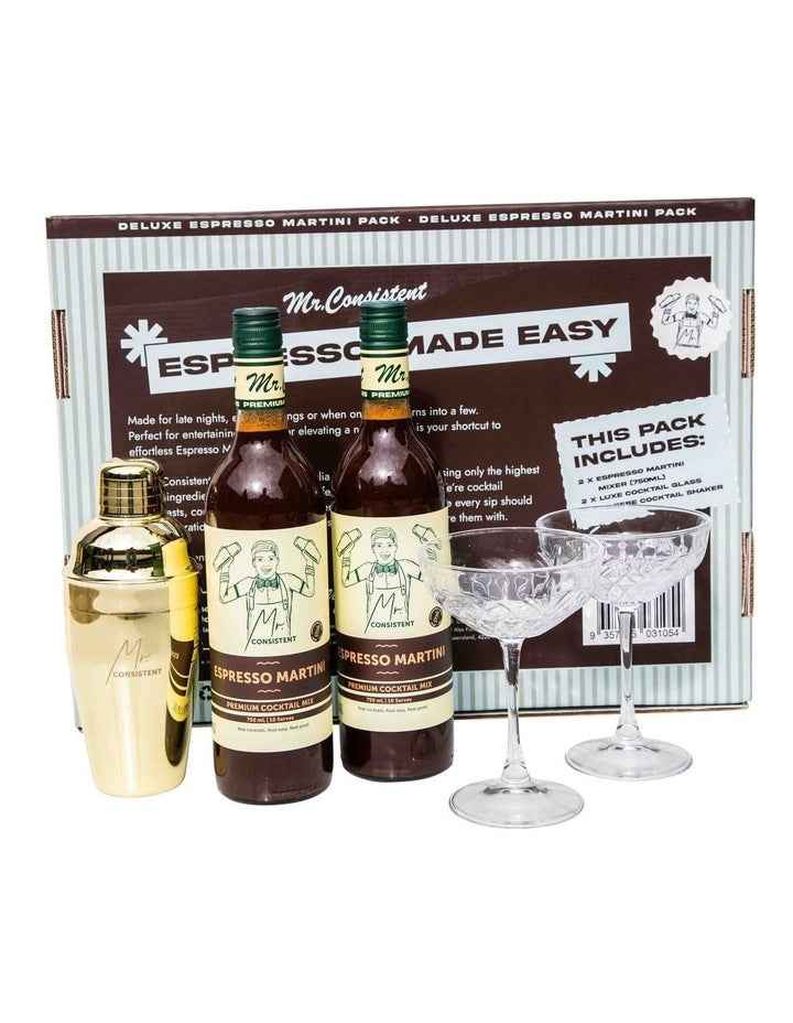 Mr. Consistent Deluxe Espresso Martini Pack