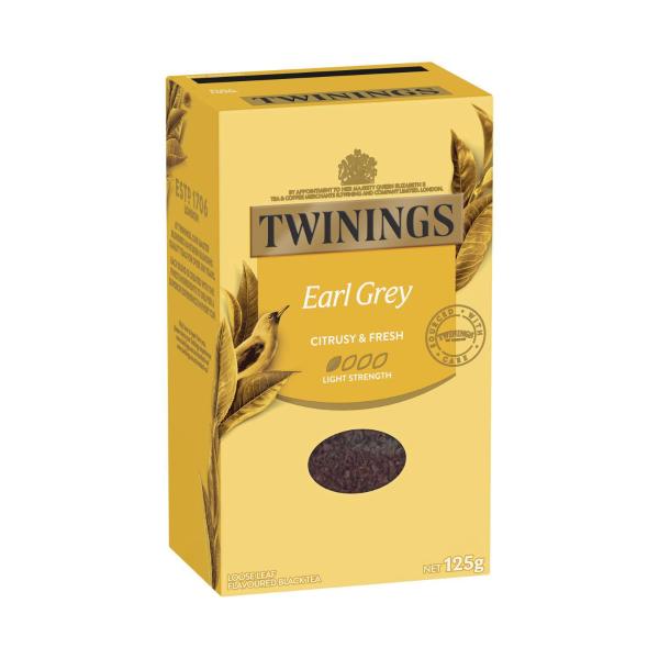 TWININGS EARL GREY LOOSE LEAF TEA 125 GRAM