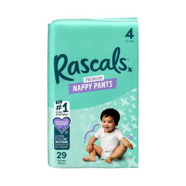 Premium Nappy Pants Size 4 (10-15Kg)