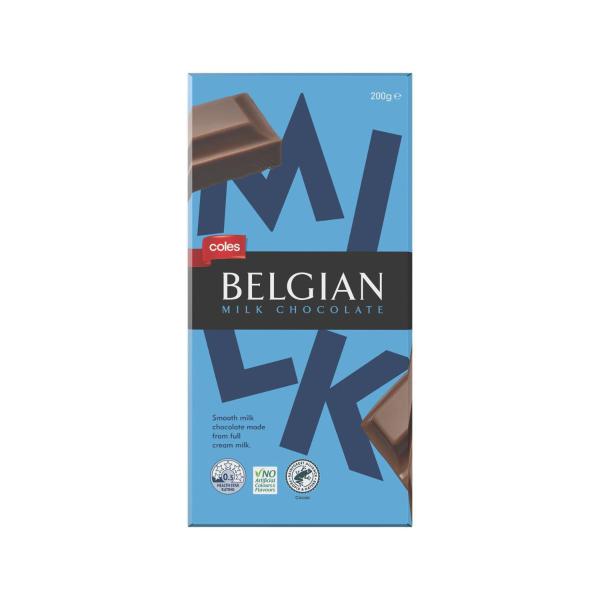 Belgian Milk Chocolate Block