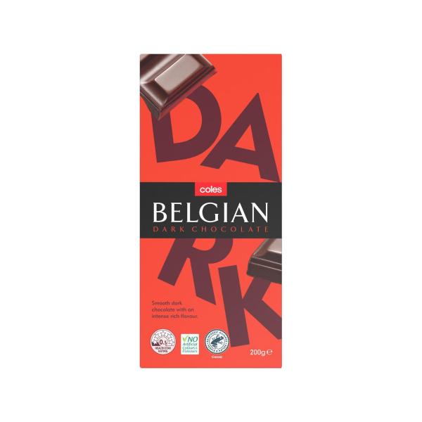 Belgian Dark Chocolate Block
