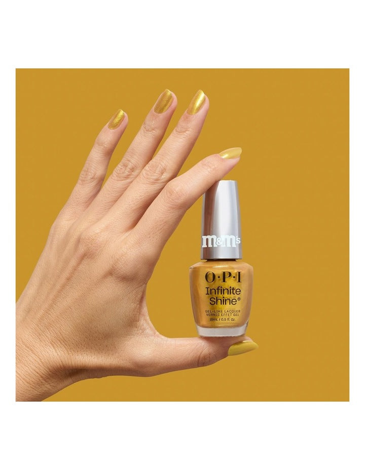 OPI x M&M's Infinite Shine Shiny & Bright 15ml