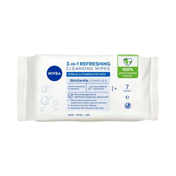 NIVEA FACE WIPES MINI 7 PACK