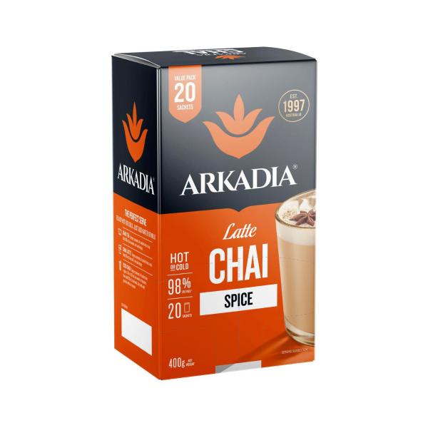 ARKADIA CHAI SPICE TEA SACHETS 20 PACK