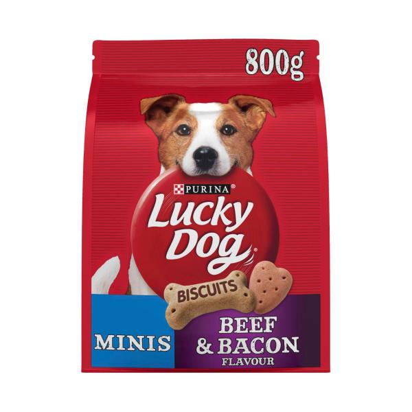 Lucky Dog Minis Beef & Bacon Flavour Dog Treat