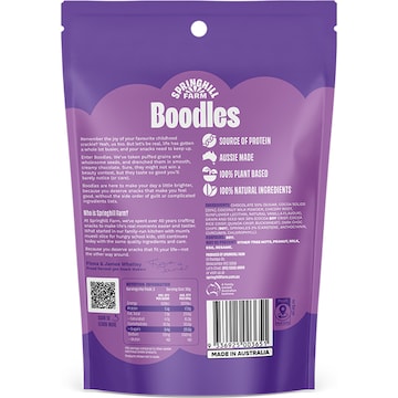 Springhill Farm Boodles Chocolate Clusters Speckled 90g