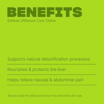 Swisse Ultiboost Liver Detox Tablets 60 pack
