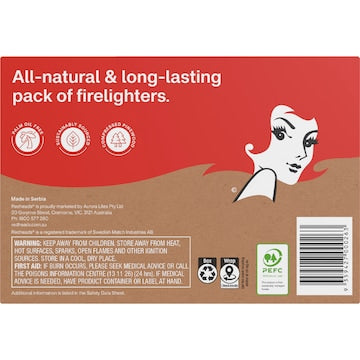 Redheads Natural Firelighter Cubes 64 pack