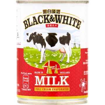Black & White Evaporated Milk 385mL