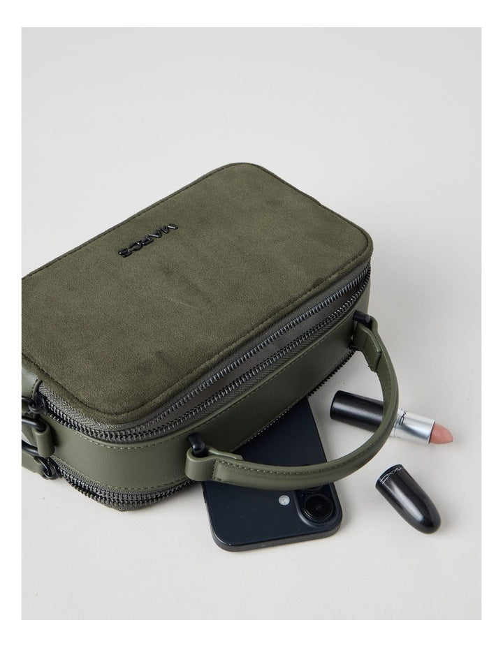 Manchester Crossbody Bag in Olive