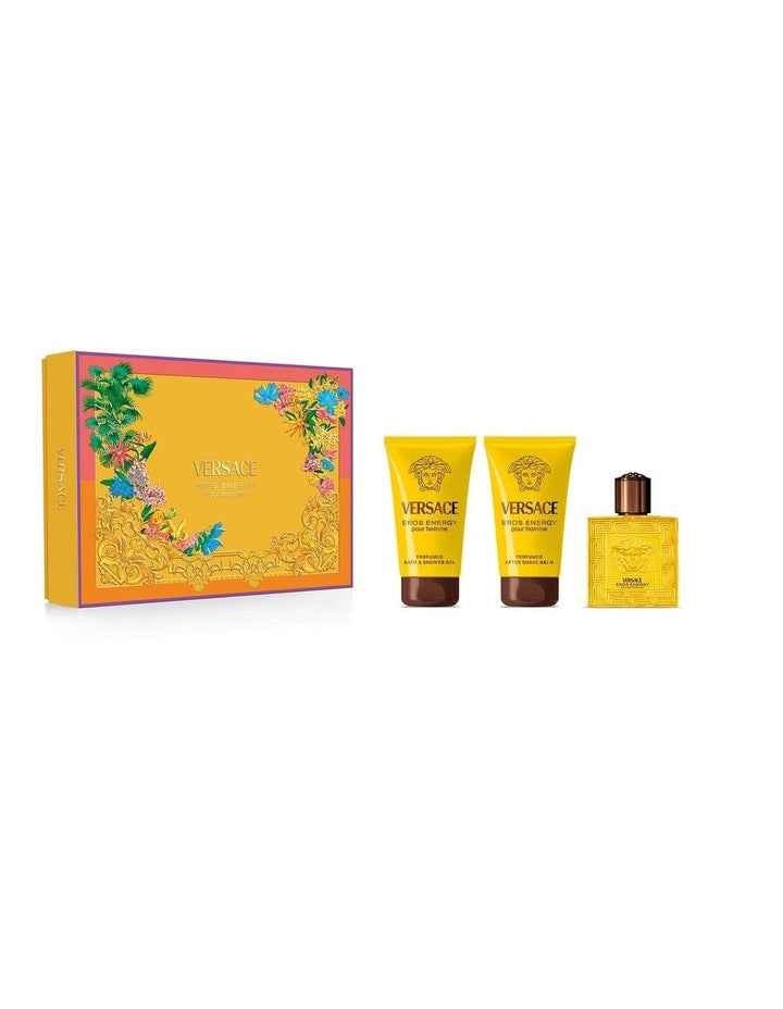 Eros Energy EDP 100 ml Set (EDP 100ml & Bath & Shower Gel 150 ml & 5ml)