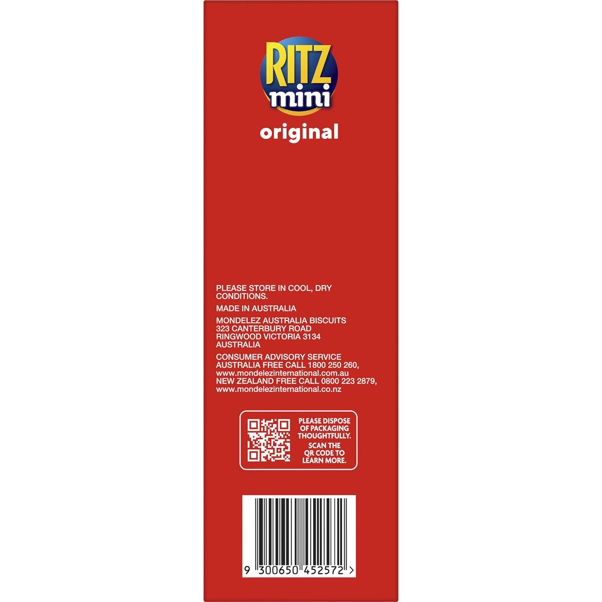 Ritz Mini Crackers Original Flavour 160g