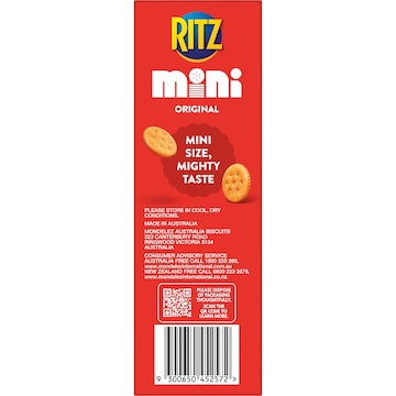 Ritz Mini Crackers Original Flavour 160g