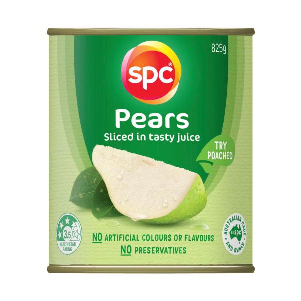 SPC PEARS SLICED FRUIT IN JUICE