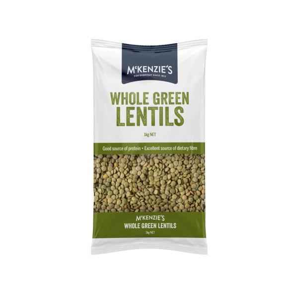 Whole Green Lentils