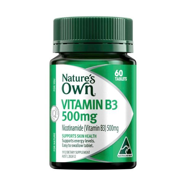 NATURE'S OWN VITAMIN B3 500MG
