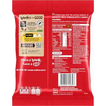 KitKat Milk Chocolate Mini Bars 154g 11 pack