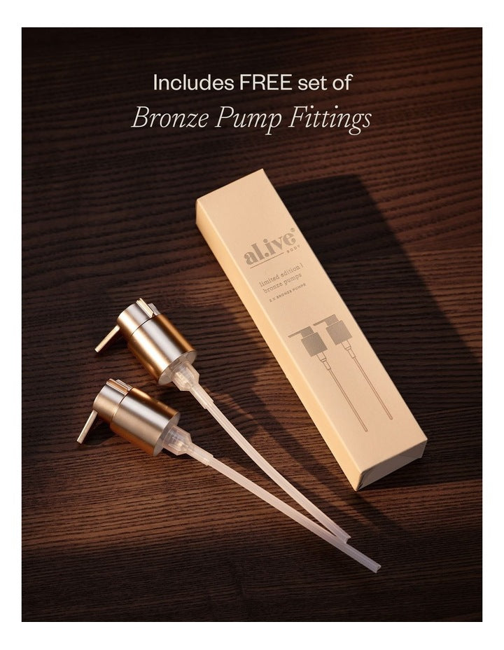 Bathroom Duo Bronze Edition in Apricot & Sweet Fig