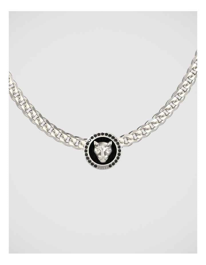 Guess Jewellery Panther Silver Necklace