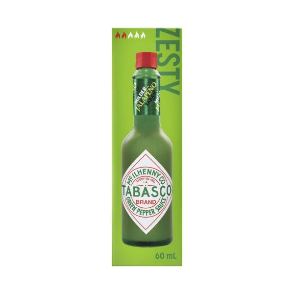 MCILHENNY CO TABASCO GREEN PEPPER SAUCE 60ML