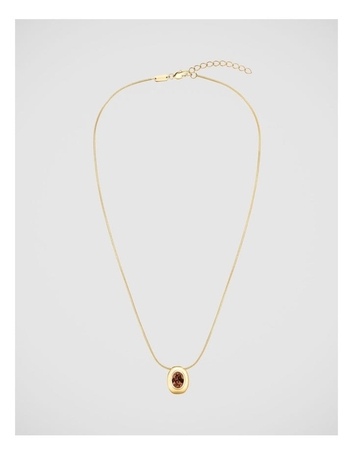 Rosefield Jewellery Mocha Gold Necklace