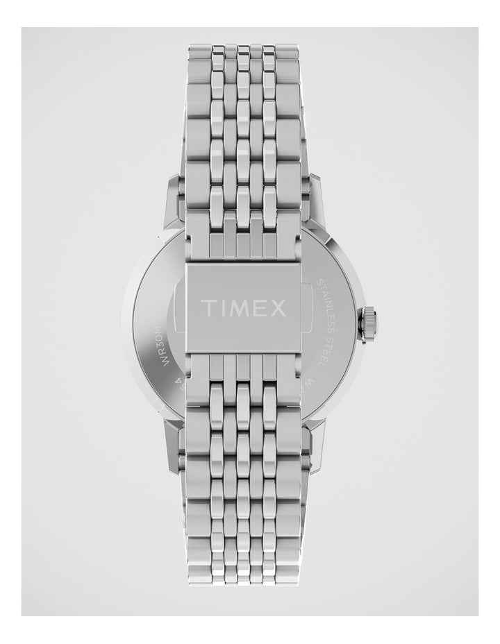 Timex Marlin 34mm Silver Tone Watch