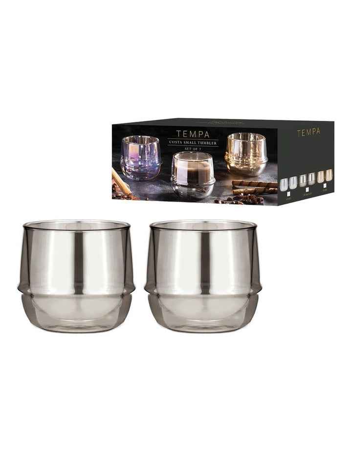 Costa Charcoal Small 2pk Tumbler