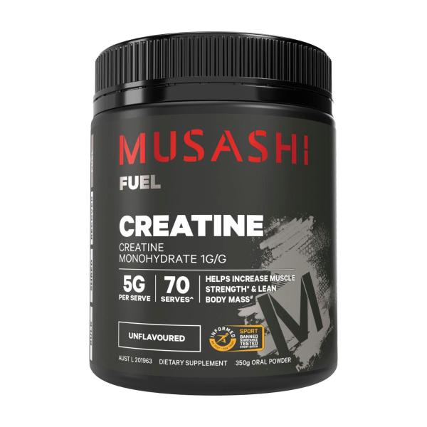 MUSASHI CREATINE UNFLAVOURED 350G