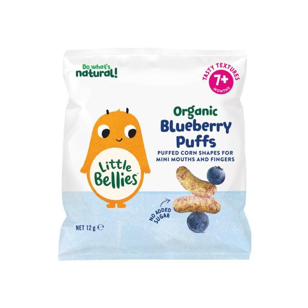 LITTLE BELLIES BABY PUFFS BLUEBERRY 12GM