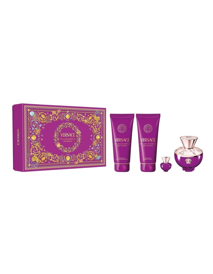 Dylan Purple Pour Femme EDP 100 ml + Bath & Shower gel 100 ml + Body Lotion 100 ml + 5ml