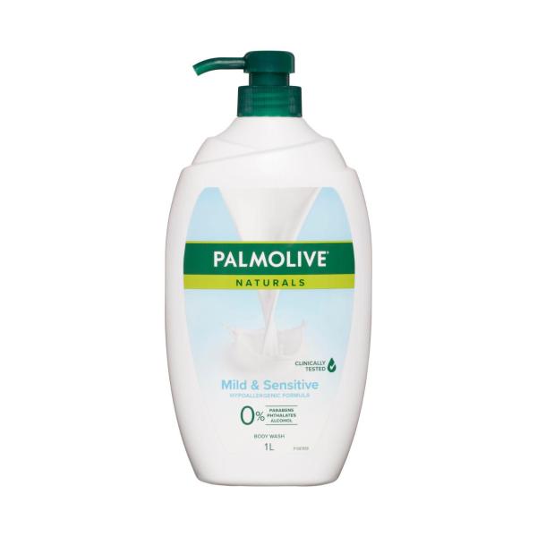 PALMOLIVE NATURALS BODY WASH MILD & SENSITIVE 1LITRE