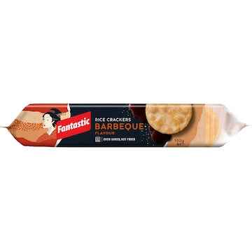 Fantastic Rice Crackers BBQ 100g