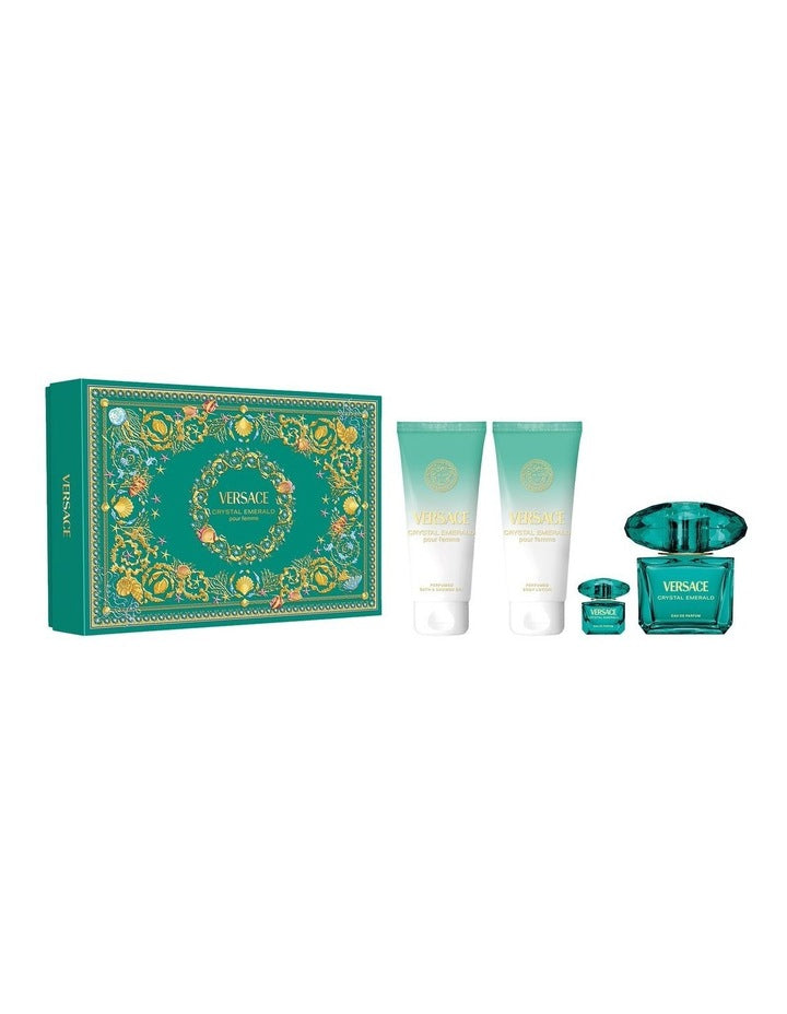 Crystal Emerald EDP 90ml + 1 Shower Gel 100ml + Body Lotion 100ml + 5ml