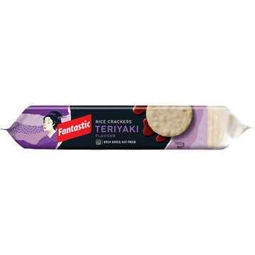 Fantastic Rice Crackers Teriyaki 100g