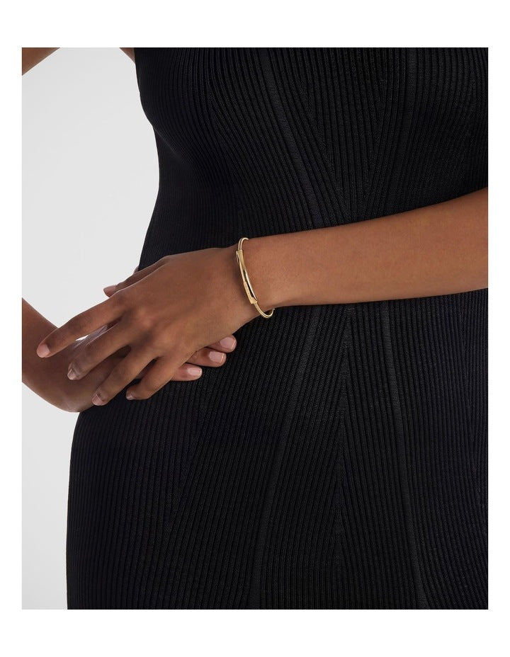 Gold Steel Women's Bracelet