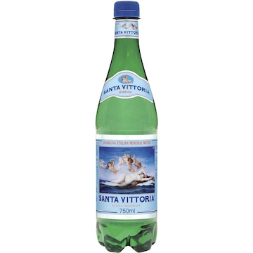 Santa Vittoria Sparkling Mineral Water 750mL