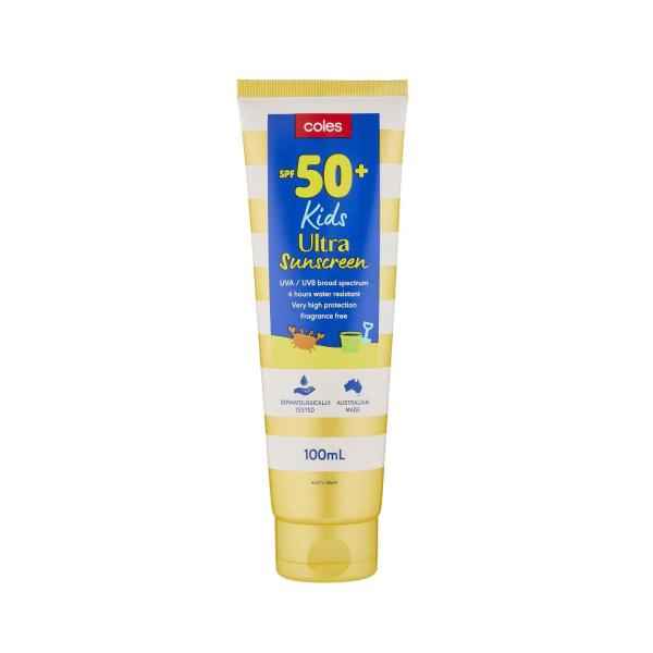SPF 50+ Sunscreen Kids Tube