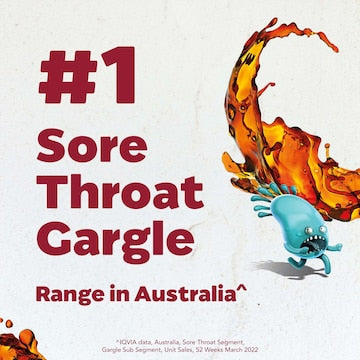 Betadine Sore Throat Gargle Ready To Use 120mL