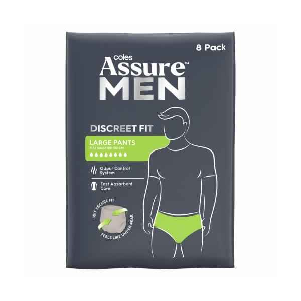 Assure Pants For Men Large