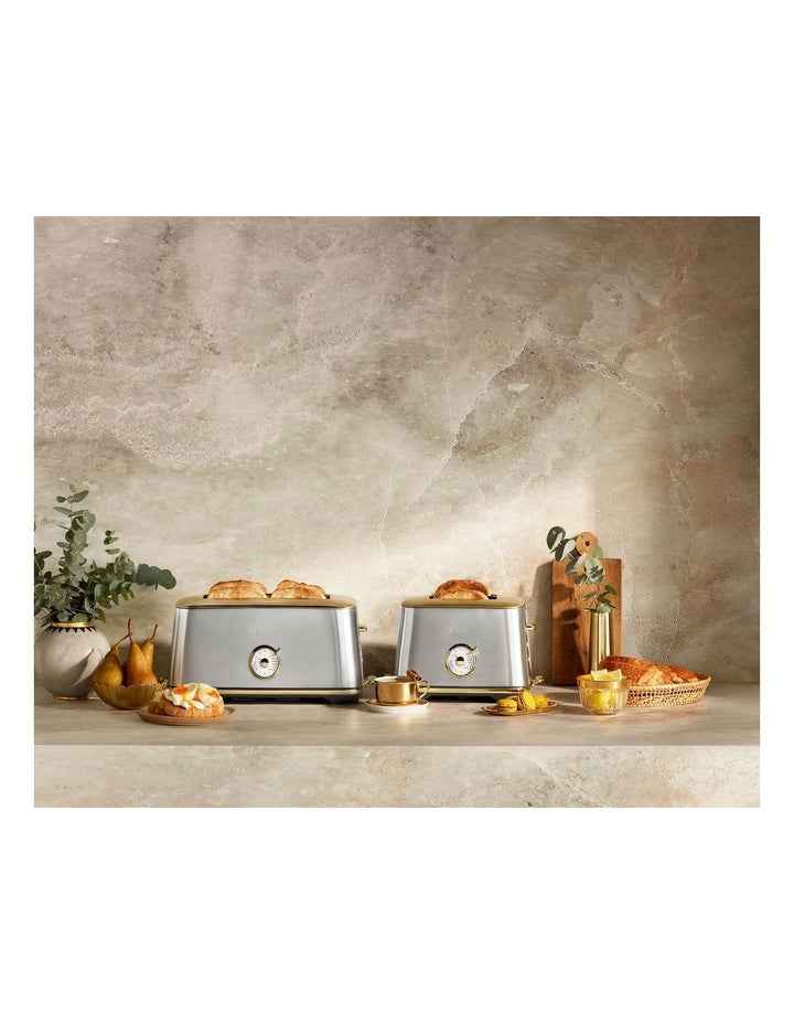 The Toast Select Luxe in Brushed Stainless Steel Brass BTA735BSB4IAN1