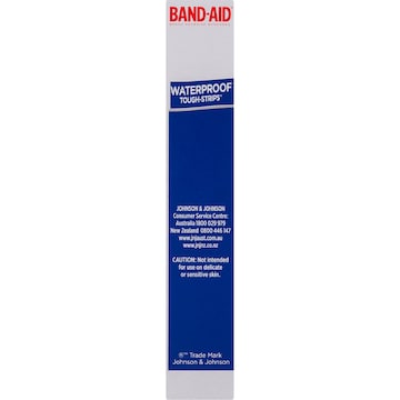 Band-Aid Waterproof Tough Strips Extra Large 10 pack
