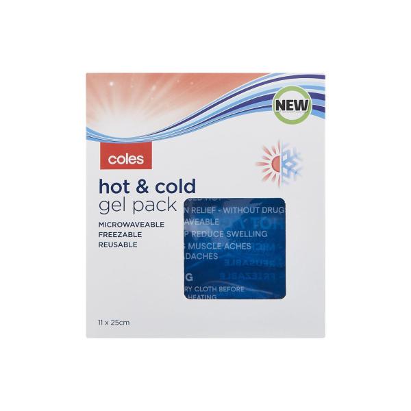 COLES REUSABLE GEL HOT/COLD PACK