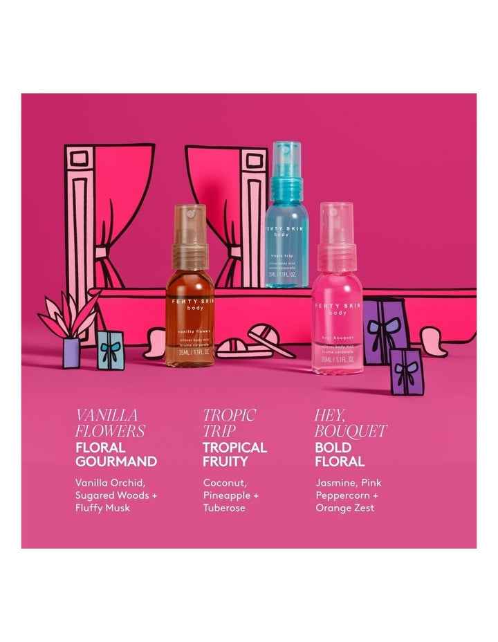 MIST N MATCH MINI ALLOVER BODY MIST TRIO
