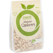 Macro Natural Cashew Kernels 500g