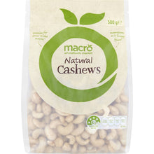 Macro Natural Cashew Kernels 500g