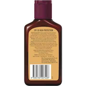 Reef SPF 30+ Tanning Oil Coconut Sunscreen 125mL