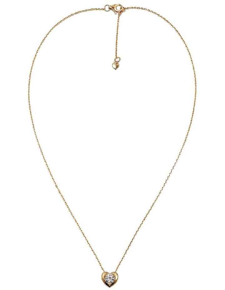 Brilliant Heart Gold Pendant