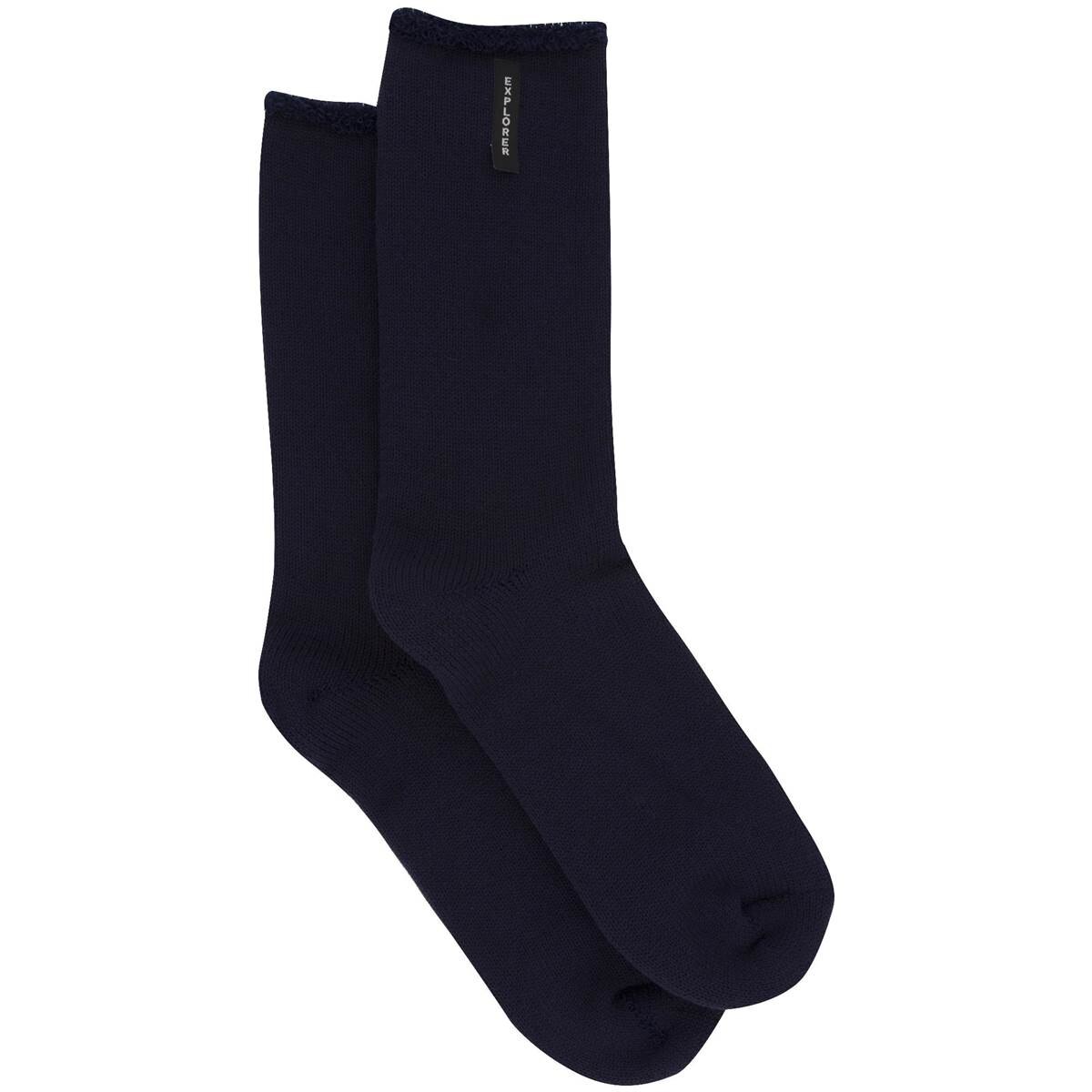 Explorer Explorer Socks Mens Navy Size 6-10 Assorted Each