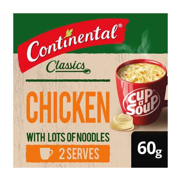 Cup A Soup Chicken With Lots of Noodles Serves 2