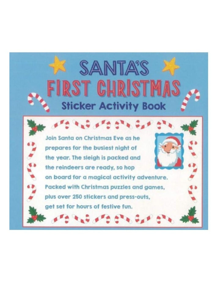 Santa's First Christmas Sticker Activity Book by Igloo